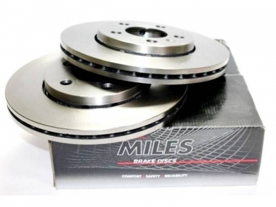 Диск тормозной передний (MILES K000248) 51712-3K010 HYUNDAI SONATA 2015-2018