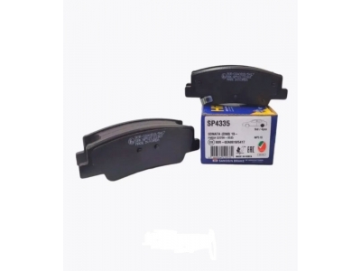 Колодки тормозные задние (HI-Q SP4335) 58302-L1A00 HYUNDAI SONATA DN8 2019-2024