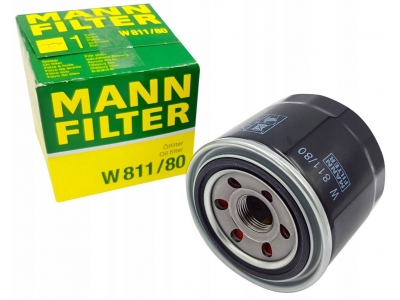 Фильтр масляный (MANN W811/80) 26300-35505 KIA STINGER 2.0 2017-2023