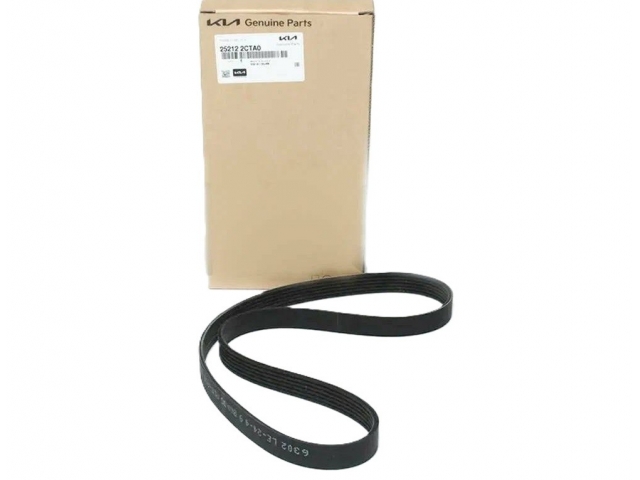 Ремень приводной (BANDO 6PK1074) 25212-2CTA0 KIA STINGER 2.0 2017-2023
