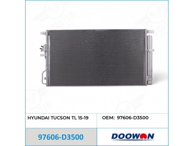 Радиатор кондиционера (HANON & DOOWON KOREA) 97606-D3500 HYUNDAI TUCSON 2016-2020