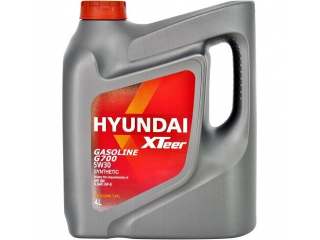 Моторное масло Hyundai XTeer Gasoline G700 5W30 (4L) 1041135