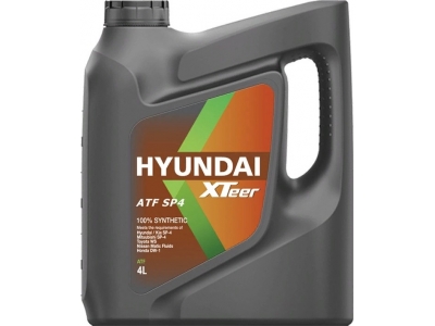 Трансмиссионное масло HYUNDAI  XTeer ATF SP4 ( 4L) 1041017